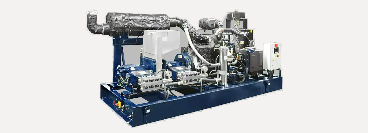 Hydrostatic test pumps